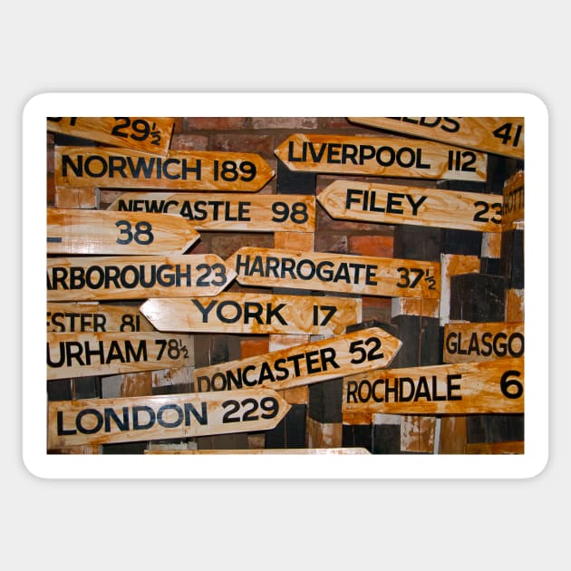 Places Sticker by zglenallen